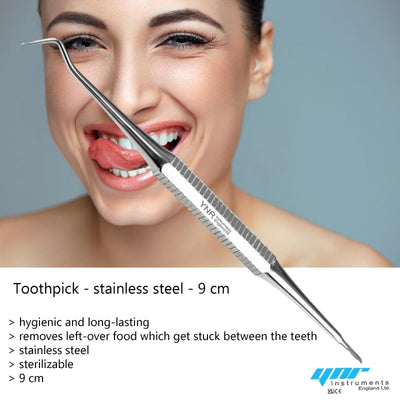 Dental Tooth Cleaning Dentist Scraper Tooth Pick Tool 9cm