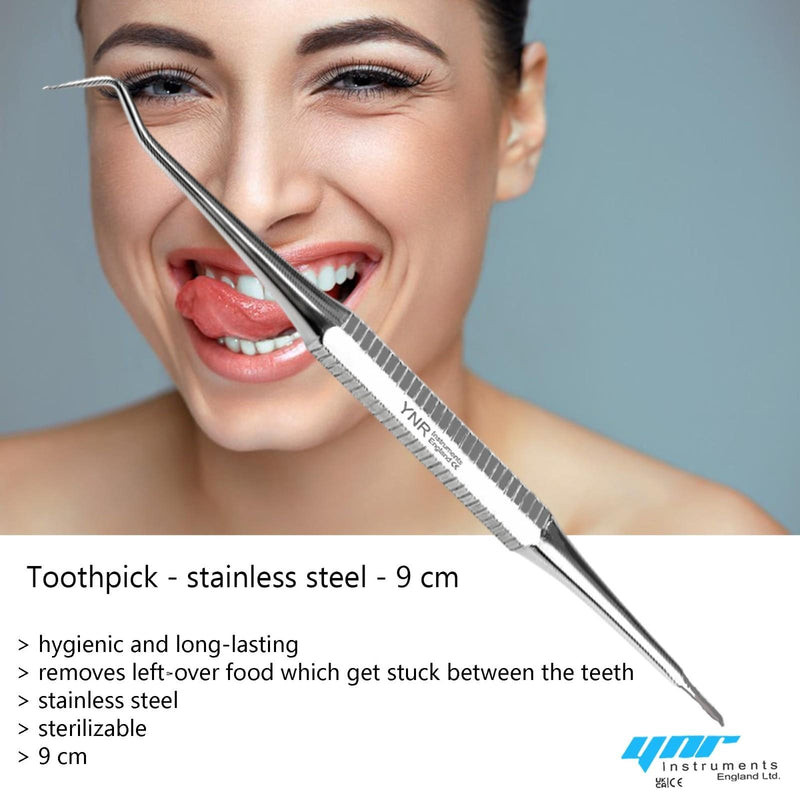 Dental Tooth Cleaning Dentist Scraper Tooth Pick Tool 9cm