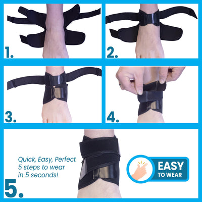 YNR Young & Relentless Ankle Support Brace | Adjustable Neoprene Sleeve, Open Heel Design | Breathable Compression Wrap for Sports, Injury Recovery & Stability | One Size Fits Most (Up to 11")