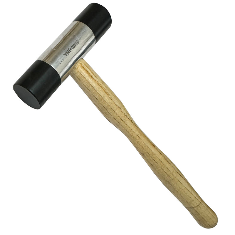 YNR® Thor Nylon Soft Head Hammer Mallet Ce Mark 25mm 128g  Black Wooden Hanlde