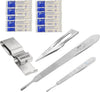 <p>YNR® Scalpel Set – 1 x Scalpel Handle No. 3 (0–60 mm Scale), 1 x Non-Sterile Blade Remover & 10 x No. 11 Blades – Safe & Precise for Laboratory, Craft, and Educational Use made of FALSE, 232166</p> YNR® Scalpel Set – 1 x Scalpel Handle No. 3 (0–60 mm Scale), 1 x Non-Sterile Blade Remover & 10 x No. 11 Blades – Safe & Precise for Laboratory, Craft, and Educational Use made of YNR Instruments, Business & Industrial > Medical > Medical Instruments > Scalpels