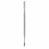 YNR Double Ended Flexible Spatula 6¼ Inch Stainless Steel Rectangular & Triangular Tip Professional Pedicure Nail Care Instrument