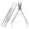 YNR® Heavy-Duty Chiropody Toenail Clipper & Nail File Set – product overview