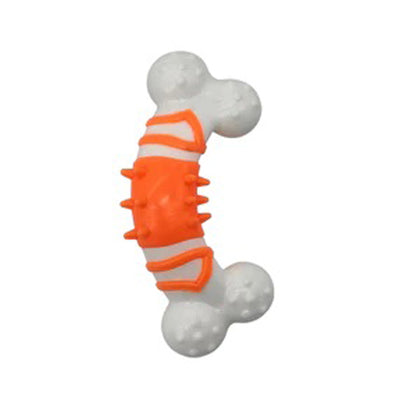 Dog Chew Toy, Natural Rubber Bones for Boredom, Durable Interactive for Small Dogs and Puppies to Chew