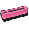 Large Double-Zip Fabric Pencil Case, Make-Up Bag & School Organiser