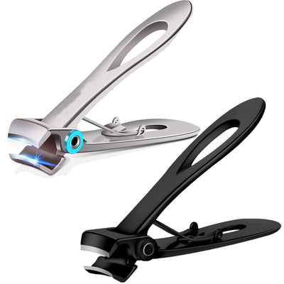 Extra Large Toe Nail Clippers For Thick Nails Heavy Duty Professional with Nail Files and Case