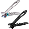 Extra Large Toe Nail Clippers For Thick Nails Heavy Duty Professional with Nail Files and Case