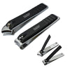 YNR® Professional Black Fingernail Clipper Set – Five Options