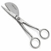 YNR 4.5-inch right-handed duckbill appliqué scissors on white background