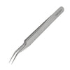 YNR C3 Angled Precision Tweezer on a pure white background