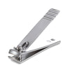 Solingen Large Silver Front-Face Nail Clipper on a pure white background