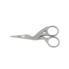 YNR stork grooming scissors silver catalogue view 32