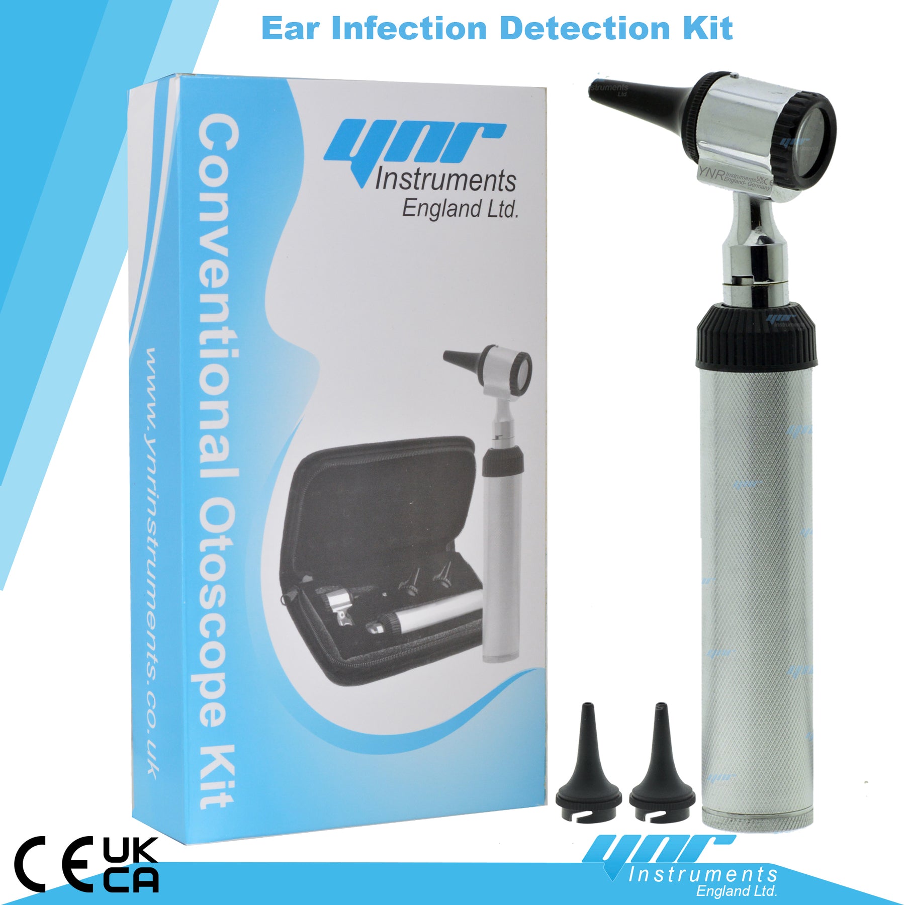 YNR Otoscope Ear Scope Mini Fibre Optic Medical Diagnostic Ear Wax Examination - Foto 6