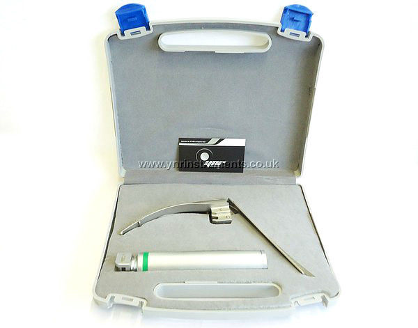 YNR England Macintosh Laryngoscope Flexible Tip Blade 3 Fiber Optic CE | YNR Instruments