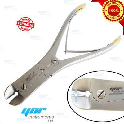 YNR England TC CNC Pin Wire Cutter Front Side Orthopedic Instruments NEW CE