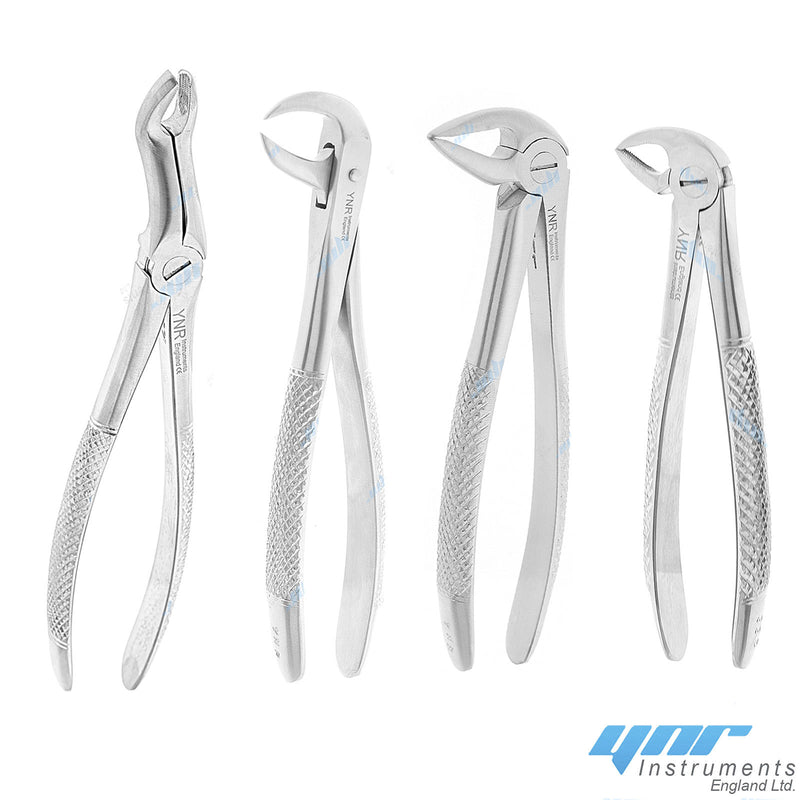 YNR DENTAL TOOTH EXTRACTION FORCEPS VARIOUS FIGS DENTIST SURGERY TOOLS CE MARK