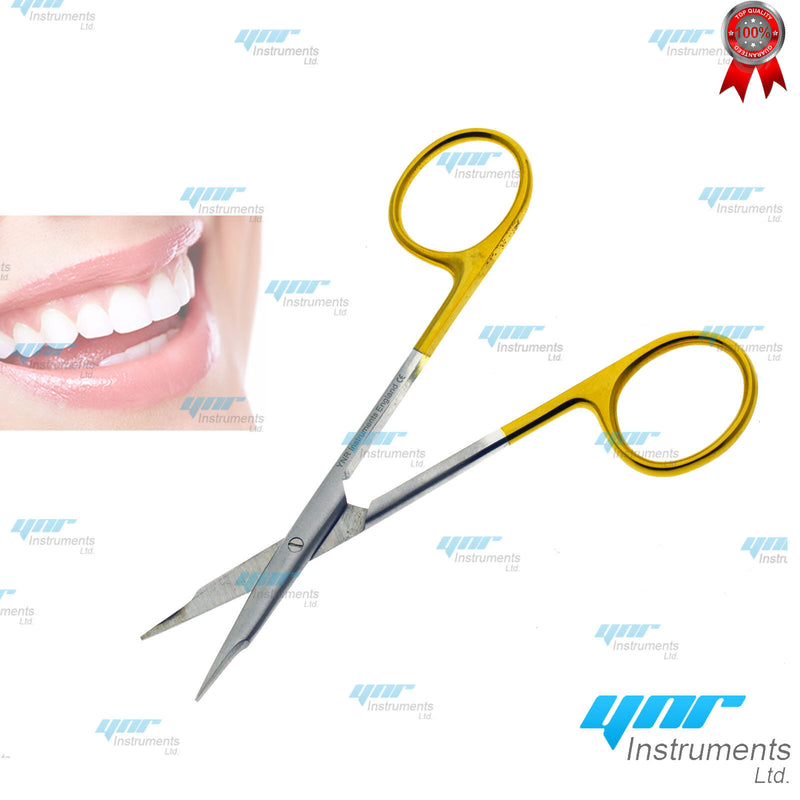 Goldman Fox Gum Scissors TC Dental Surgical Lab Dressing TC Scissor High Quality