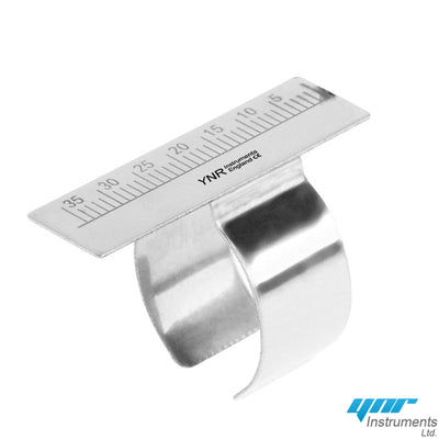 YNR Endo Finger Gauge Scale Dentist Equipment Lab German Stainless Steel Ce Mark