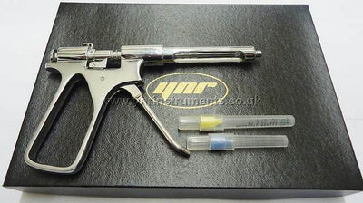 YNR Dental Anesthetic Syringe Gun Intraligamental Tralig 1.8ml 2 Needles New