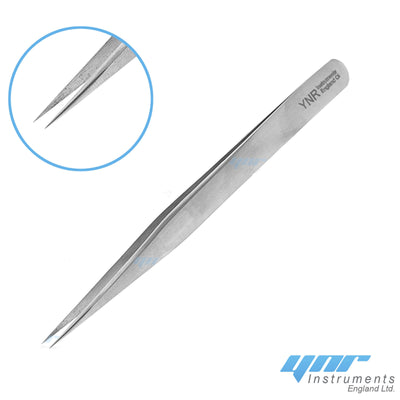 YNR® Individual Eyelash Extension Tweezers Swiss Quality Fanning Straight Curved