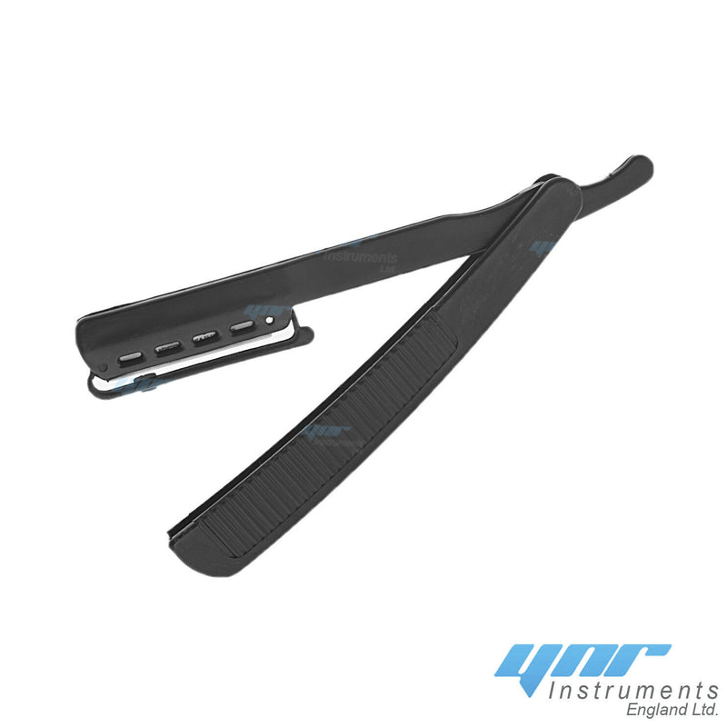 Shaving Razor For Men Barber Straight Cut Throat Razor With 100 Blades – Stainless Steel Shaving Razor & Wood Handle Straight Razors For Men - Foto 13