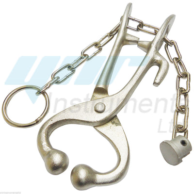 YNR Bull Holder Pliers lead chain Nose barnicle Large size Veterinary Instrument