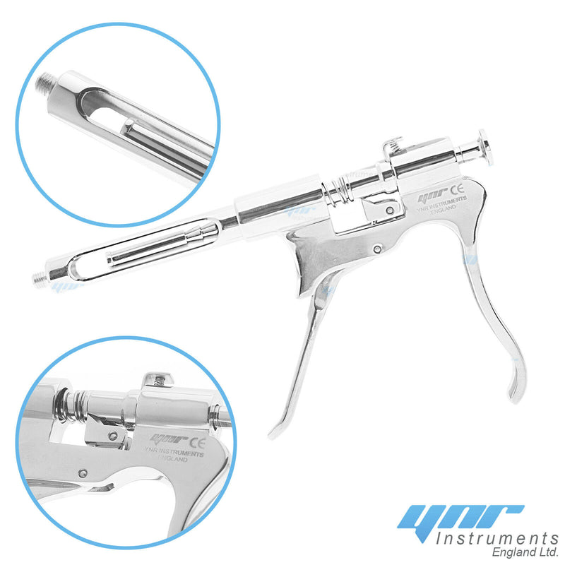 YNR® Dental Anesthetic Syringe Gun Intraligamental Injection Medical Stainless