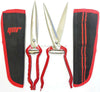 YNR Katira Sheep Shears Hand Shears Farming Livestock Supplies Shear Pouch Red