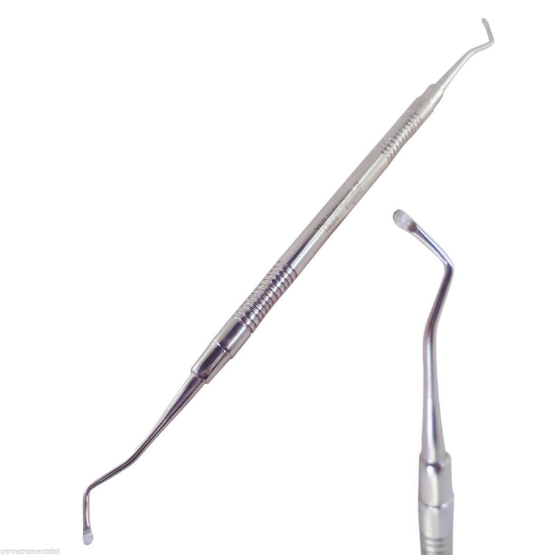 YNR Dental Excavator 1.2mm Dual Edge Spoon Composite Restorative Instruments CE
