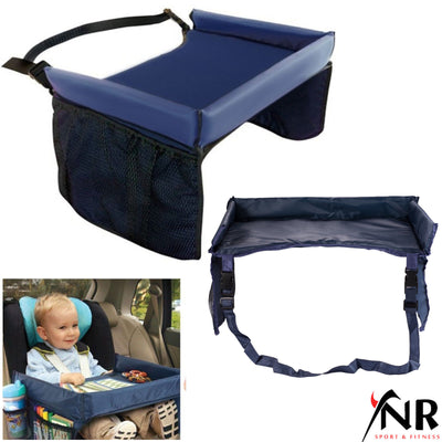 Safety Waterproof Snack Baby Car Seat Table Kids Play Travel Tray 3 Colours UK