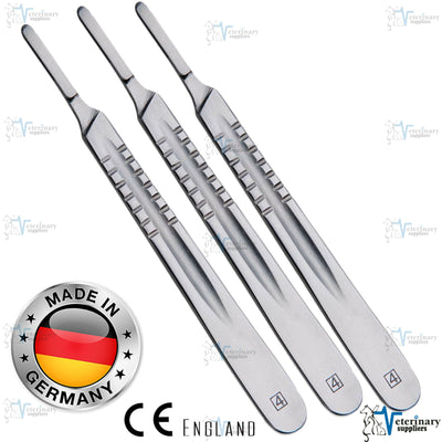 Authentic Scalpel HANDLE For SURGICAL BLADES 10-15 Stainless Steel CE