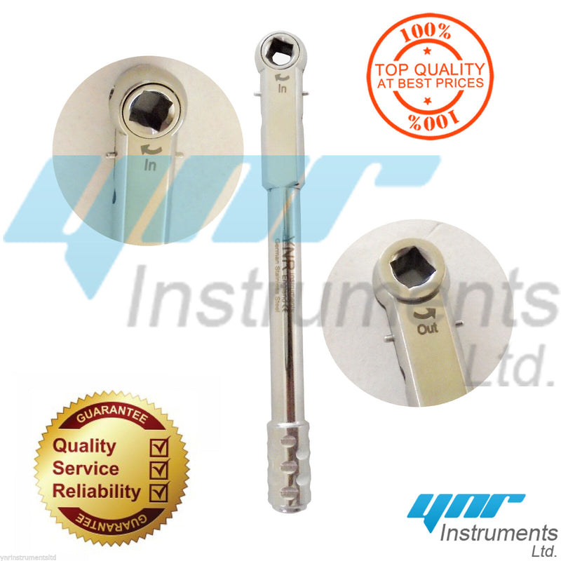 Dental Implant Torque Wrench Ratchet Universal 10-45 Ncm 6.35mm CE ISO …