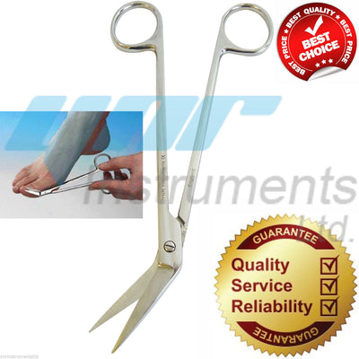 Kelly Toe Nail Scissors + Clippers Extra Long Reach Handle Pedicure Chiropody CE