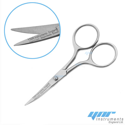 YNR Nail Scissors Stainless Steel Manicure Pedicure Cuticle Nail Art tool PRO