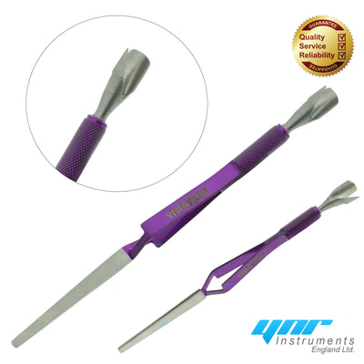 YNR Acrylic Nail Pincher Tool Multi Function Cuticle Pusher Tweezer Magic Wand