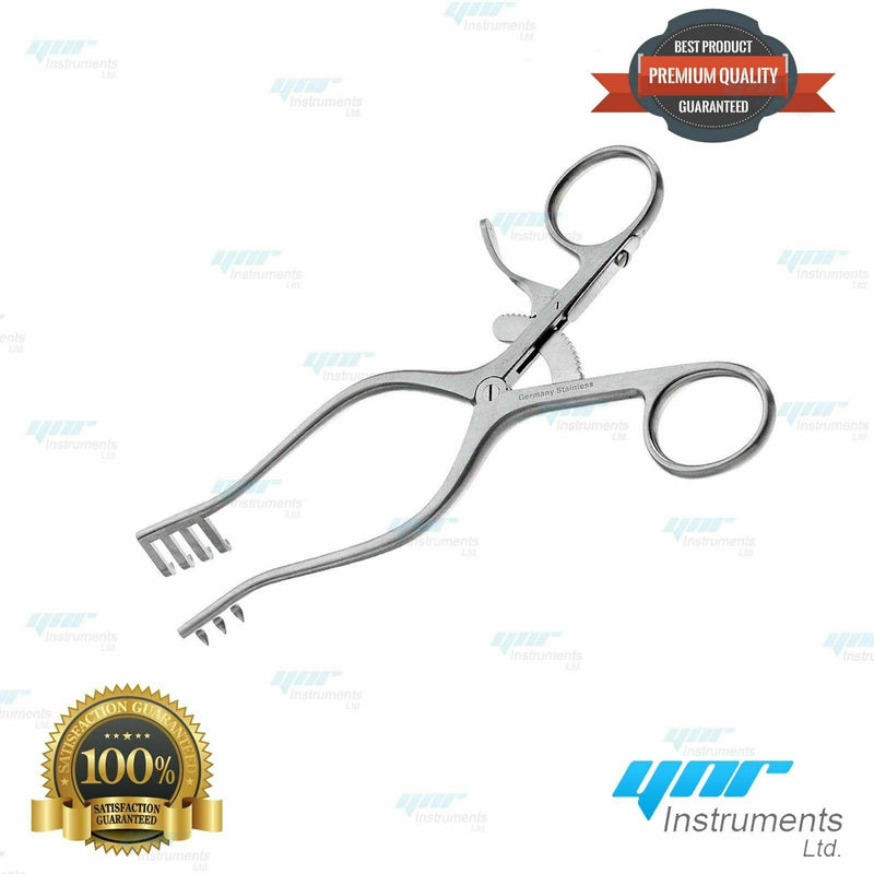 YNR Weitlaner Retractor 16,18,20,24cm Surgical Veterinary Instruments CE