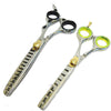 CHUNKER Haircutting Hairdressing Barber Salon THINNING Scissors 6.0" NOVEL TEETH