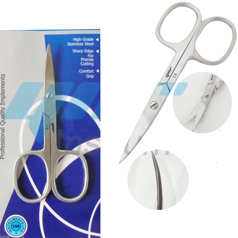 YNR Nail Scissors Fingers Toes Professional Manicure Nail Works Stainless Steel