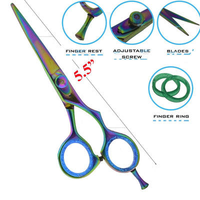 Titanium Hairdressing, Barber Salon Scissors 5.5"