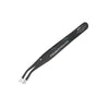 YNR Eyelash Extension Long Tweezers for Russian Volume Lash Extensions Black 5"