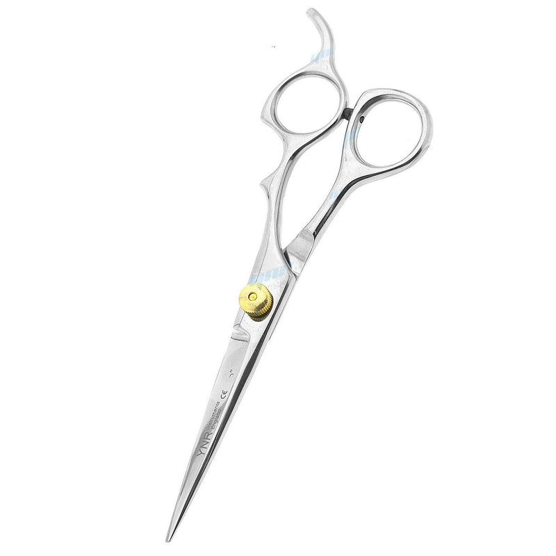 YNR Hairdressing Scissors Barber Hair Salon Shears Professional Cut Offset 6.5"