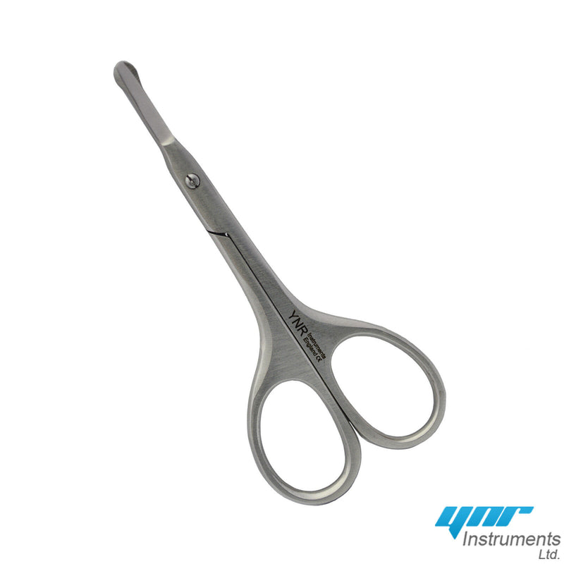 YNR Nose Grooming Scissors Moustache Mustache Hair Trimming Baby Nail Scissors