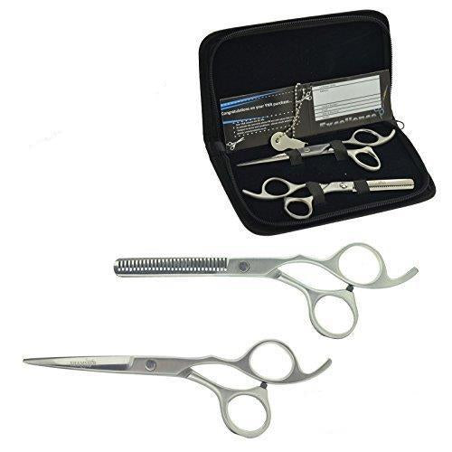 YNR England Professional Hairdressing Scissors In Case with Warranty Card