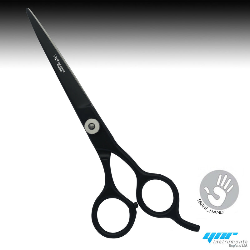 YNR® Professional Multi Functional Hair Scissors | Barber Salon Hair Cutting | Pet Grooming | Beard Grooming | Home Use | Razor Sharp Blades (Black)