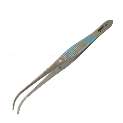 YNR Cotton and Dressing Plier 15cm College Tweezer Surgical Dental Stainles Stee