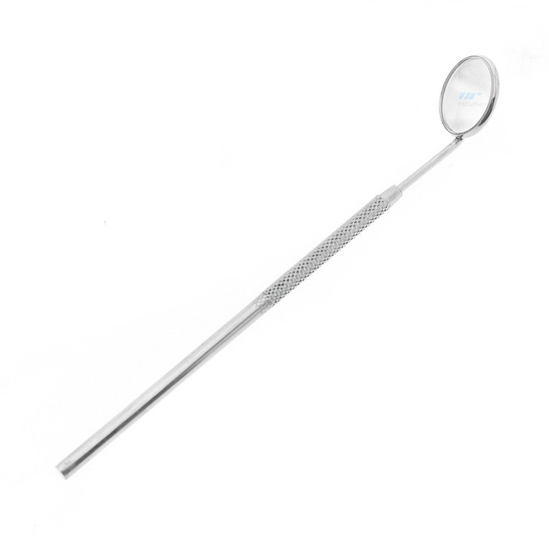 YNR England Dental Mirror No 5, Stainless Steel Plastic Oral Diagnostic Tools CE