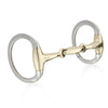 EGGBUTT GERMAN SILVER LOZENGE SNAFFLE MOUTHPIECE 16mm All size(HORSE BIT) YNR