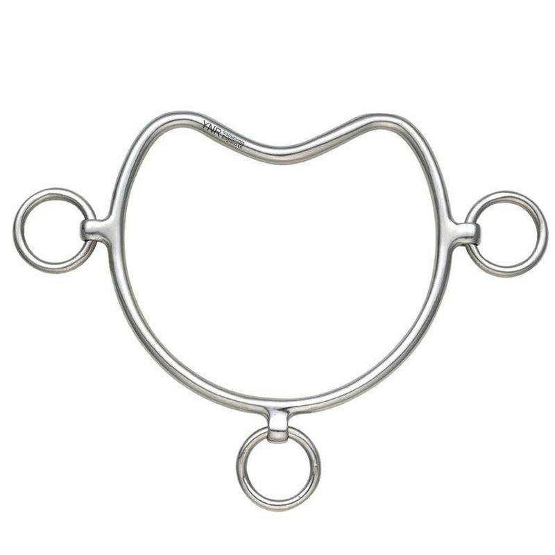 Equestrian Chifney Anti-Rearing Stainless Steel Horse Bit Tack Race