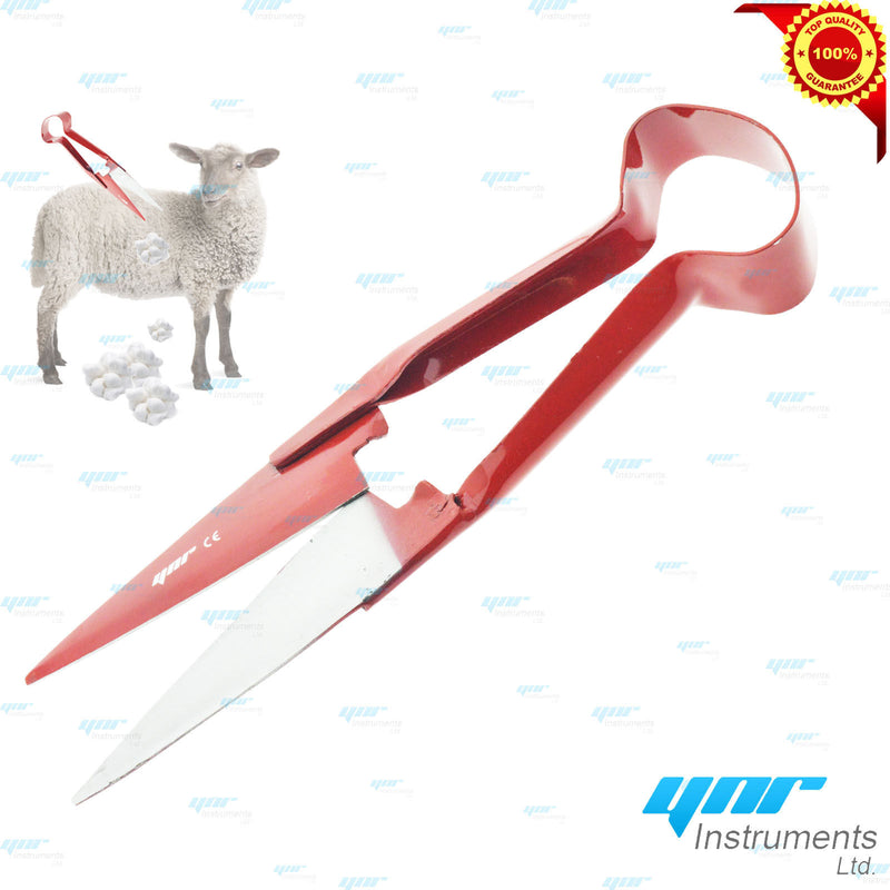 YNR 12" Sheep Shears Topiary Made Of Quality Steel Red Livestock Supplies New