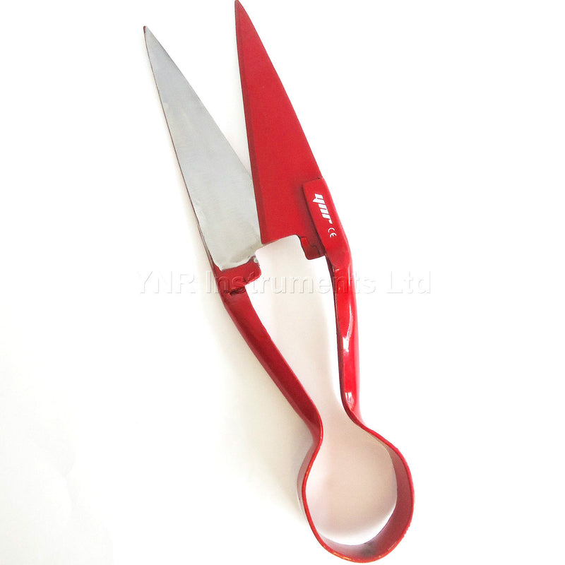 YNR 12" Sheep Shears Topiary Made Of Quality Steel Red Livestock Supplies New